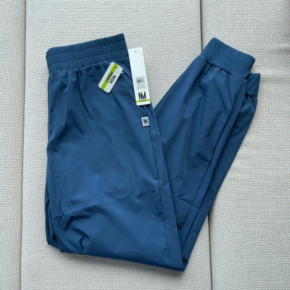 NICOLE MILLER SPORT BLUE JOGGERS SIZE M - Picture 1 of 5